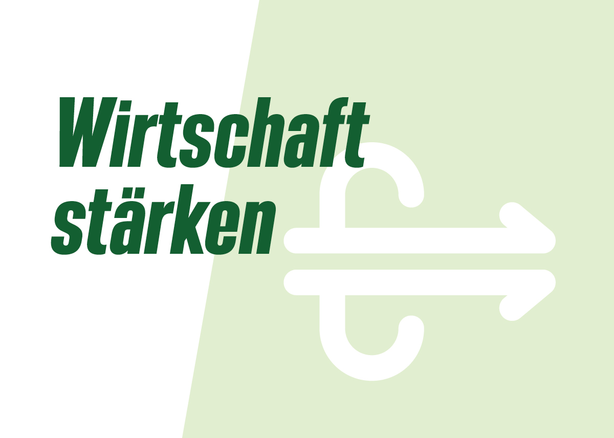Bild Wirtschaft stärken